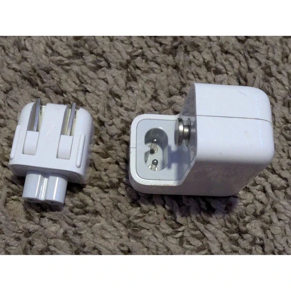 Genuine Apple 12W USB Power Adapter Wall Charger Block A1401 OEM iPad iPhone